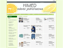 Tablet Screenshot of himed.pl